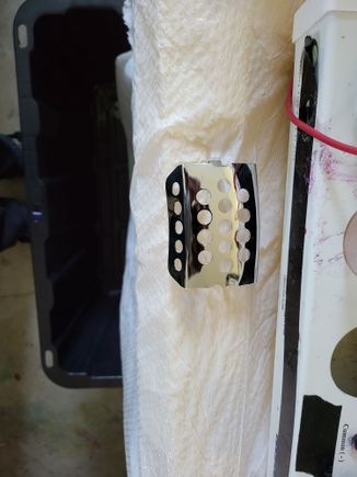 Chrome muffler attachment or cover for a customer preping to turn golden