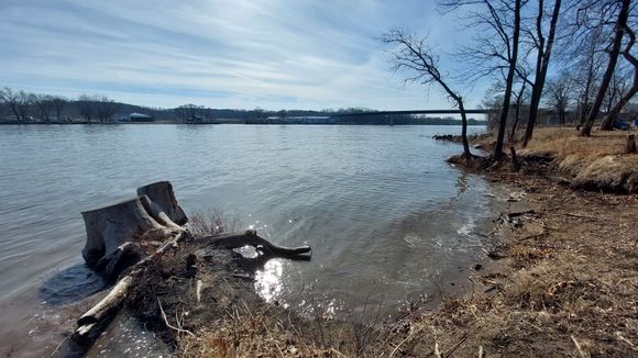 The Illinois River. 