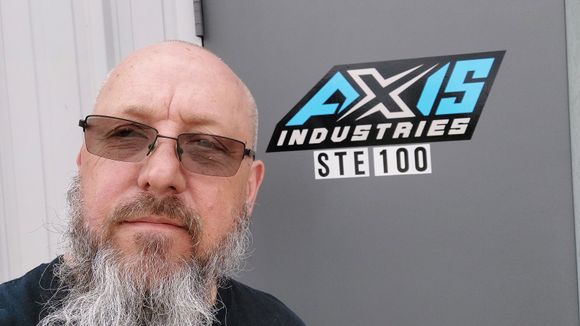 Headed in to "work".