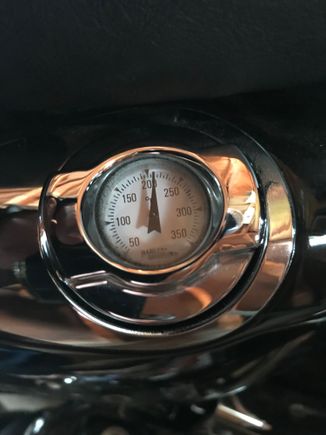 1200 sporty, No oil cooler On Mobil 1 V-Twin 20W50.

Didn’t miss a beat.

Wiz Out 🍻