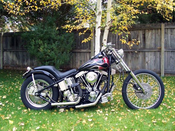 I sold my chopper and it haunts me every day. 