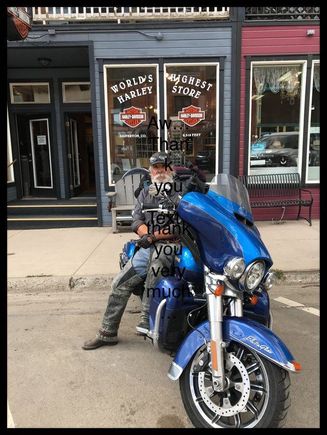 … Just don’t expect to buy a Harley Davidson there… You got to go down to Durango to get one of those…
