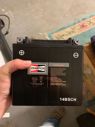 Here’s the battery I keep forgetting to take a picture of