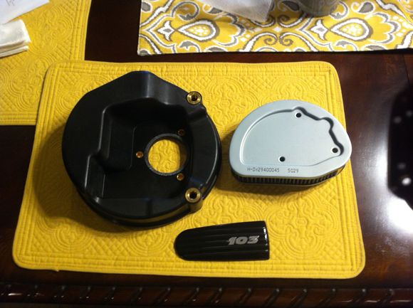 Air Breather base, filter, and decal