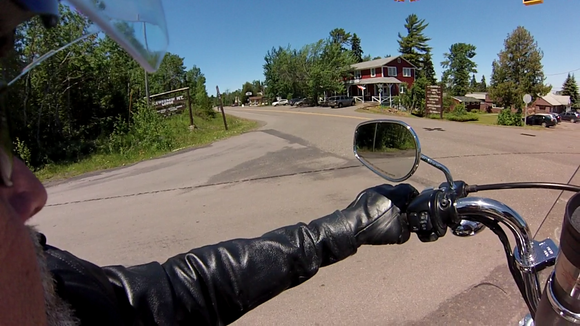 Entering Copper Harbor