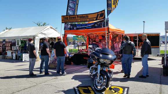 Top Down Products at Blue Ridge Bike Fest 2015