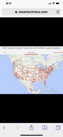 Pretty cool that you can also use the Tesla Charging network. 
