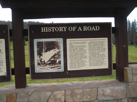 Wolf Creek Pass....you can zoom in and read this one.