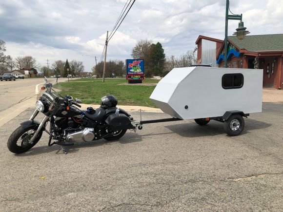 Hauling around my 1st camper. Pulled smoothly.