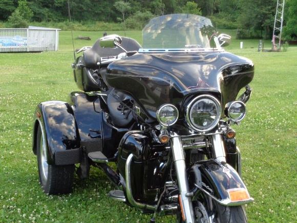 9" flat top recurve LRS and windshield trim