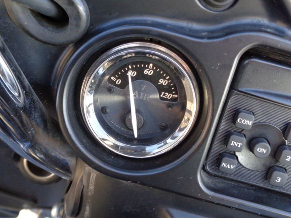 It got cold a time or two.