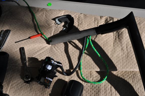 For the throttle side, make sure to pull both sets of cables together. See John Maxwell's video. 