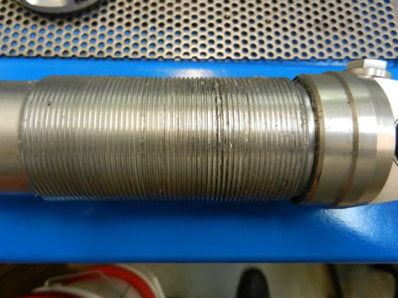 Threads are torn off of the body due to dirt than extorting extreme force on the pin tool.