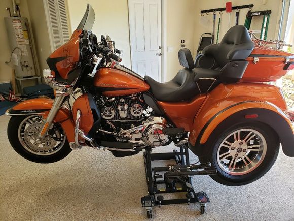 How I kept the trike spotless