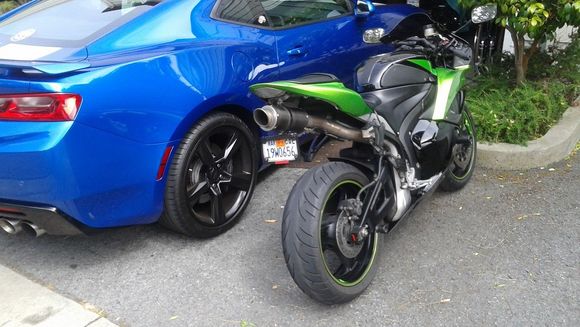 I've had 2 R1's, speed triple, ducati 848, Ninja 636 and other bikes. This CBR 600rr is better than any of them for what I use it for now a days which is for just going to work. Awesome bike to ride in heavy storms in the winter here in SF. 