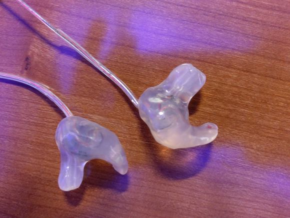 Custom made ear monitors from sensaphonics