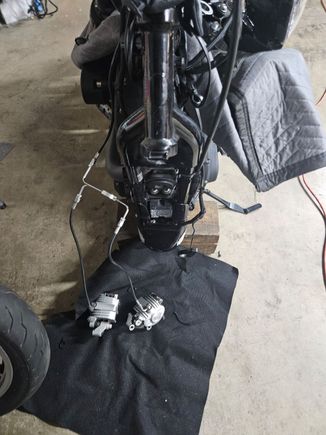 Took the front end apart. Time for powder coating. 