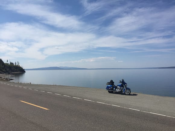 Yellowstone Lake.