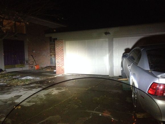 Moto high beam.  All photos at 25 ft.