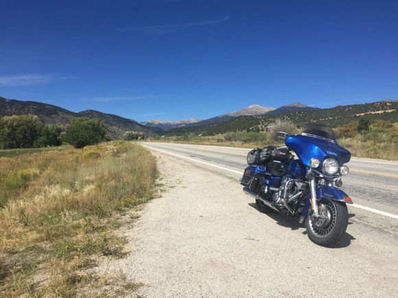 Looking back towards Monarch pass