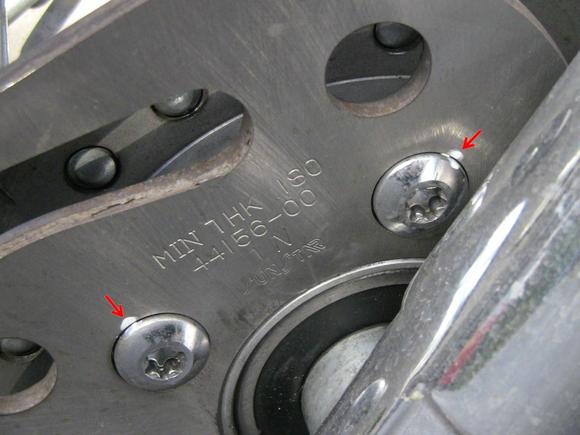 Front brake disk