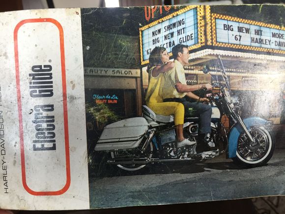 1967 Riders Handbook. 