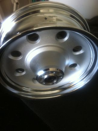 06 Chrome Wheel with 3/4" bearing.  Also have stock rotor and Chrome Wheel Spacers that are now obsolete