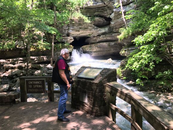 Famous Blanchard Springs near Mt View AR