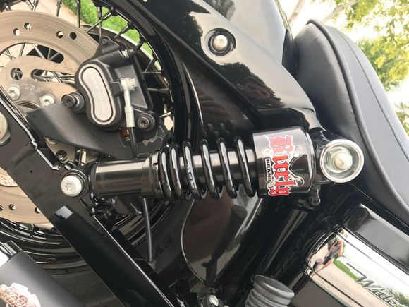 Burly rear shocks