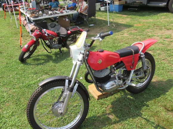 Old dirt bikes