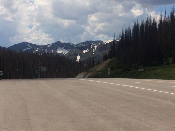 About the best view from Wolf Creek Pass.