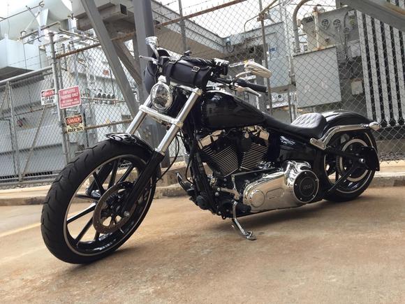 First thing I did was yank off the pegs and pp.