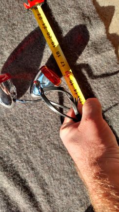 Red lenses with short wiring..