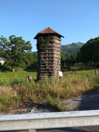 Wooden silo Dot VA