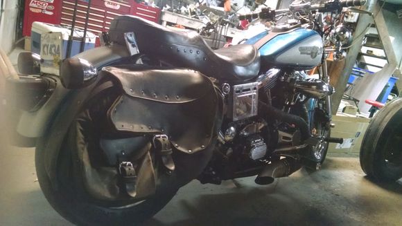 Late night in the garage..