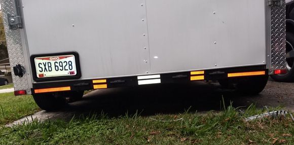 More added reflector strips and reflectors.  I'm paranoid, I know.