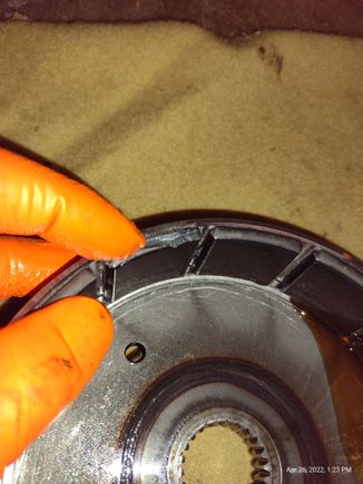I cracked one of the magnets removing the rotor when I angled it off of the splined shaft. This cost me over $200 to replace and double the parts to do the intended job.