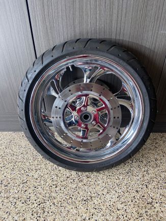 RC Components Recoil wheel front wheel 19" (rear not pictured as I need to pick it up from the shop)