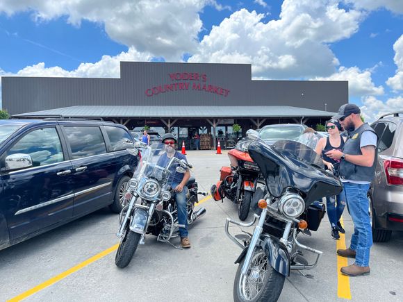 My orange RGS in back there..