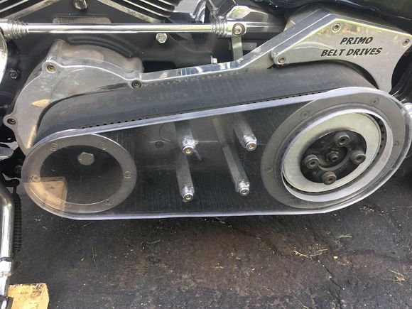 Primo 3" belt drive primary