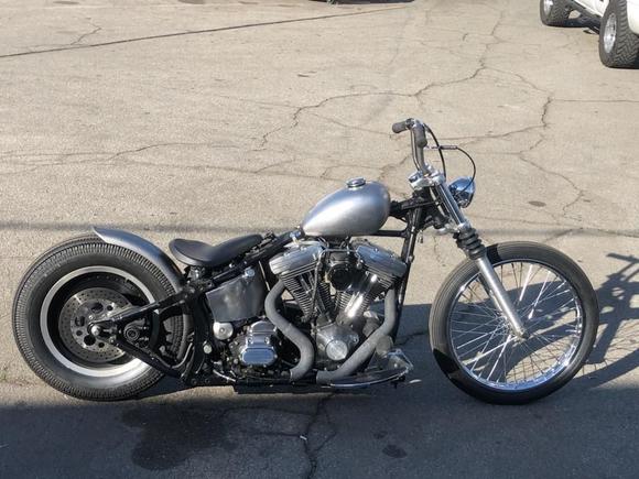 Will be swapping to a 40 spoke rear rim 16x3 soon