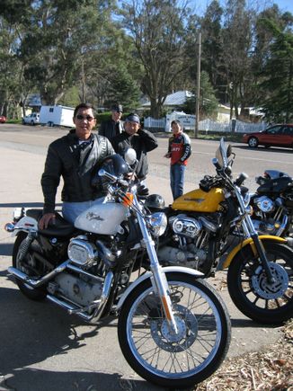 My first Harley 2001 Sportster 883, after 5K I modified to 1200