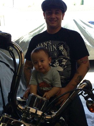 Future Harley rider.