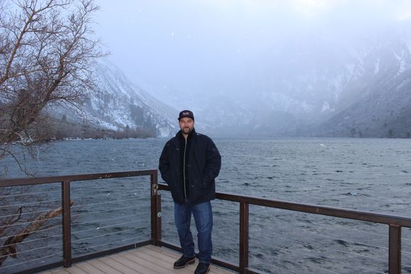 MY 40 TH BDAY AT A STOP BY CONVICT LAKE