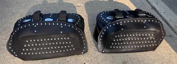 Left, after HD leather conditioner