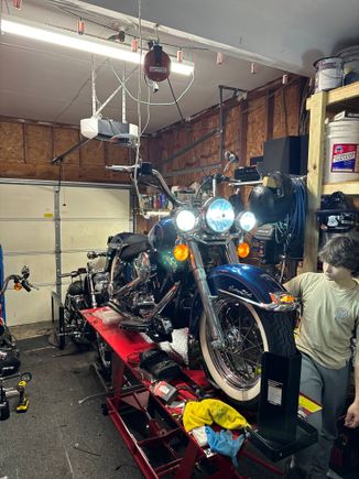 Next day put the clear headlights on