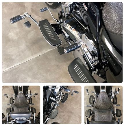 Ciro 3D Frame Mounted Highway Pegs