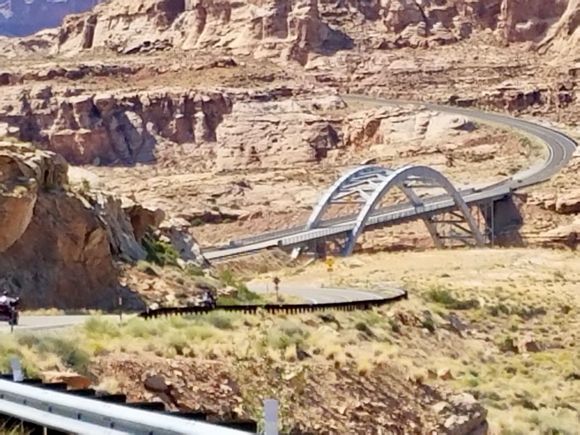 UT Hwy 95 Glen Canyon Nat Rec Area near HIte UT