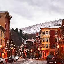Jim Thorpe Pa. in the old coal country. Its the gateway to the Pocono mountains.