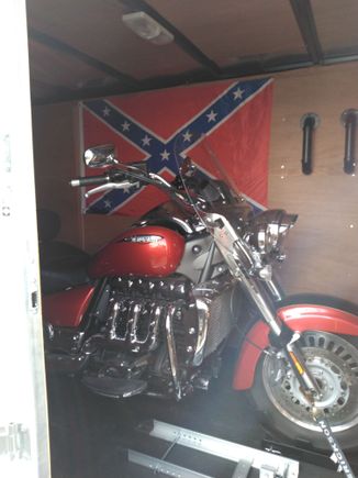 right above the fender mounts